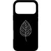 Jimbeels Custodia per iPhone 17 Pro Max Foglia Pistacchio Line Art Botanico