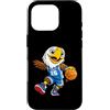 Bahaa's Tee Custodia per iPhone 16 Pro Eagle Basketball Mascot Jersey 26 Sports Graphic Art