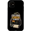 Jimbeels Custodia per iPhone 11 CALLSIGN CHECK FIRST Radioamatore Stazione Microfono