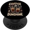 Caffè Freddo Cold Brew Bevanda Estate So Iced Coffee And Sunshine PopSockets PopGrip Adesivo