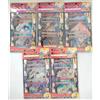 Dragon Ball Z Changing Card - Lotto n. 5 blister di Carte Olografiche Lentico...