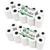 FOXNEC 20 Rotoli Pos 57mm x 18M x 12mm - Rotoli Pos di Carta Termica - Registrat