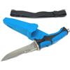 Coltello subacqueo Nautilis Albainonx fodero azzurro