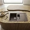 Elleci Lavello Elleci Incasso 2 vasche 100x50 Unico 475 Keratek Marrone Cocoa LKU47587