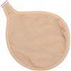 Yosoo Health Gear Tasca Reggiseno Cotone Protesi Gancio Morbida, 1 Pezzo | Traspirante e resistente al calore, Cotone morbido, Custodia per protesi mammarie triangolari o rotonde, Bianco Design a gan