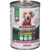 Morando Bocconi in Salsa con Suino Carote e Patate per Cani Adulti 405 g Mangime