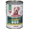 Morando Bocconi in Salsa con Pollo, Fagiolini e Pomodori per Cani Adulti 405 g Mangime