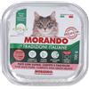 Morando Patè con Suino Carote e Fagiolini per Gatti Adulti 100 g Mangime