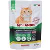 Morando Bocconcini in Salsa con Tacchino e Carote per Gatti Sterilizzati 85 g Mangime