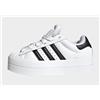 Adidas Womens adidas Scarpe Superstar Stack - Bianco, bianco