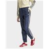 Adidas Womens adidas Pantaloni Da Allenamento Firebird Con Motivo Gessato - Blu, blu