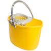 Apex Secchio 15 Litri con Strizzatore in Plastica - Super Leggero, Impilabile, Bocchetta di Svuotamento, Resistente e Durevole