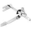 HEEPDD Guida Cucitura Regolabile Macchina Cucire Industriale Ago Singolo K601, 10 Pezzi Accessori Guide Magnetiche Acciaio, 4mm Fascia Orlo per Sartoria Abbigliamento e Jeans Pesanti