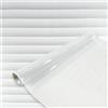 DecoMeister Pellicola Statica per Finestre 90x100 cm - Pellicola per Vetri Decorativa in PVC Perdita di Luce e Senza Colla - Facile da Applicare per Vetro Porte e Cabina Doccia - Effetto Persiane