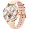 Trevi T-FIT 245 L Smartwatch con Funzione Chiamata Wireless, Display Full Touch 1.27, Monitoraggio Sonno, Passi, Frequenza Cardiaca, Esercizio Fisico, Notifiche Chiamate e Messaggi Social, Rosa