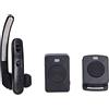 Annadue Auricolare Bluetooth Walkie Talkie, Adattatore Wireless Tasto PTT da Dito Senza Fili, Auricolare Bluetooth 4.0 con Porta di Tipo K, per Radio Portatili