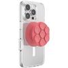 PopSockets Impugnatura MagSafe per Telefono, Supporto- Grigio Sabbia | Rimovibile, per Kindle / Android / iPhone, con magnete, aspirazione, tazza, Octobuddy, succhiare, inverno, fiocco di neve
