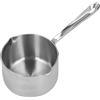 BONKZEBU Caffettiera più Calda olla leche Scaldalatte per caffè con Riscaldamento Uni forme e Riscaldamento Rapido, Pentola Scaldalatte con Prestazioni Affidabili, con Beccucci Doppi Pots à lait