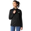 THE NORTH FACE Canyonlands Full-Zip Fleece Jacket da Donna - Giacca in Felpa per Escursioni e attività all'Aperto - Pile di Peso Medio con Tasche con Zip di Sicurezza - TNF Black, S