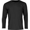 Fruit of the Loom 61-038-0 - Maglietta a maniche lunghe Nero e nero. XXXXXL