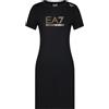 Emporio Armani EA7 Abito da Donna Evolution in Jersey di Misto Cotone e Modal Stretch, 7W000478
