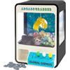 Global Gizmos 50189 Candy Grabber/Claw Machine Arcade Game for Kids/Joystick Controls/Monete incluse/Colore nero