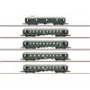 Märklin Set di carrelli a trazione rapida di tipo unitario dal 1928 al 1930