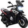 AIYAPLAY Moto Elettrico Bambini 6 V Ruote di Allenamento 18-36 Mesi Nero
