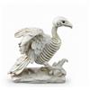 Statuetta di Avvoltoio da Tavolo Avvoltoio Scheletrico Inquietante per