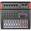 GLEMM Microfono - Mixer Microfonico 8 Canali