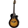 Takamine PTU141C-12 TBS 12 corde custodia in palissandro per chitarra elettri...