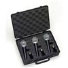 Samson Set 3 Microfoni Dinamici Samson R21 con Valigetta e Supporti Asta Voce Live