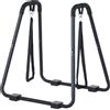 HOMCOM Dip Station Parallele con Passanti e Maniglie Imbottite in Acciaio 90 x 81 x 92.5cm Nero|Aosom