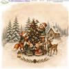 Pannolenci Stampato Addobbiamo l'albero