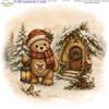 Pannolenci Stampato Aspettando il Natale