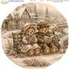 Pannolenci Stampato Sotto la neve
