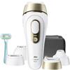 Braun SILK EXPERT Epilatore Luce Pulsata Pro 5 Gambe, corpo e viso colore White e Gold - PL5431