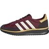 adidas Donna Run 70S 2.0 Shoes, Collegiate Burgundy/off White/Pyrite, 40 EU