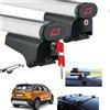 G3 Barre Portatutto Alluminio G3 Opel Crossland anno 2023 Rails Chiusi 4 Serrature