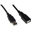 Link Cavo Link Usb2.0 3m M/F Nero [LKCUSB3]