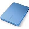 Toshiba Hard disk esterno portatile 2.5'' Toshiba Canvio Flex 2TB Usb3.2 Gen1 Blu metallizzato [HDTX220EPCAA]