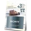 SONY CARD ESTENSIONE GARANZIA +3 ANNI DICARDEW3