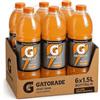 Idea Per Gatorade 1,5 Litri x 6 Bottiglie Bevanda Isotonica con Sali Minerali per Sport e Idratazione Gusti Arancia, Arancia Rossa e Limone Drink Sportivo per Allenamento, Corsa e Palestra (Arancia)