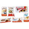 Kinder Pacchetto di prova Kinder Ferrero Brioss Colazione più Panecioc Delice Snack Karten Fiesta