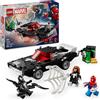 LEGO Marvel Spider-Man Contro Muscle Car di Venom - Macchina Giocattolo da Costr