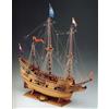 COREL SM18 BARCA Modello imbarcazione Nave HALF MOON GALEONE olandese 1:50