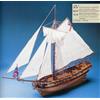 COREL SM38 BARCA Modello H.M.S. RESOLUTION imbarcazione Nave CUTTER inglese 1:50