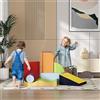 DecHome Set 7 Costruzioni Morbide Bambini 1-3 Anni in Schiuma ed Ecopelle DecHome