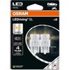 OSRAM LEDriving SL, W21/5W, Amber, Double Blister (2 lamps), LED Retrofit, offroad use only