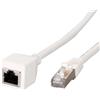 Cavo - Rete - Cavo Patch Rj45 Di Prolunga Cat 6a S/ftp Awg26 10m Bianco